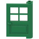 LEGO Verde Puerta 1 x 4 x 5 con 4 Paneles con 2 puntos en pivote (3861)