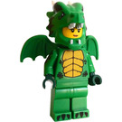 LEGO Groen Draak Kostuum Meisje Minifiguur