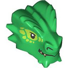 LEGO Green Dragon Head (Alax Jadescales) (108214)