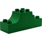 LEGO Green Duplo Bow 2 x 6 x 2 (4197)