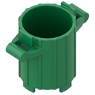 LEGO Green Dustbin with 2 Lid Holders (2439)