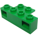 LEGO Green Electric Train Light Prism 1 x 4 Holder (2928)