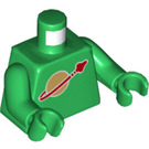 LEGO Green Exo-Suit Minifig Torso (973 / 76382)