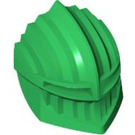 LEGO Green Fanciful Visor with Ridges (48488)