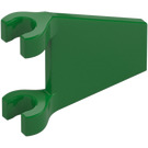 LEGO Green Flag 2 x 2 Angled without Flared Edge (44676)