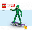 LEGO Green Goblin Konstruktion Figure 76284 Instructions