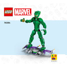 LEGO Green Goblin Construction Figure 76284 Instructies