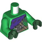 LEGO Groen Green Goblin Minifig Torso (973 / 76382)