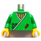 LEGO Grün Green Ninja Princess Torso (973)