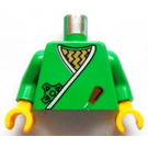 LEGO Groen Groen Ninja Prinses Torso (973)