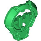 LEGO Grün H Icon mit Stock 3.2 (92199)