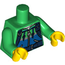LEGO Grün Hiker Minifig Torso (973 / 88585)