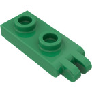 LEGO Groen Scharnier Plaat 1 x 2 met 2 Vingers Holle noppen (4276)