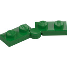 LEGO Groen Scharnier Plaat 1 x 4 (1927 / 19954)