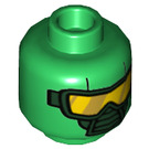 LEGO Vert Hydra Diver Minifigure Diriger (Goujon solide encastré) (3626 / 25676)