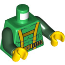 LEGO Grønn Hydra Minifigur Overkropp (973 / 76382)