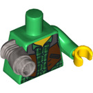 LEGO Green Jack McHammer Torso (973 / 63208)