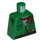 LEGO Green Johnny Thunder (expedition) Torso without Arms (973)