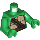 LEGO Verde Leonardo Torso (973 / 76382)