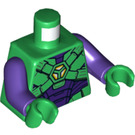LEGO Vert Lex Luthor Minifig Torse (973 / 76382)