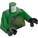 LEGO Grün Lloyd Legacy Minifigur Torso (973 / 76382)