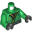 LEGO Grün Lloyd Minifig Torso (973 / 76382)