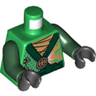 LEGO Grün Lloyd Rebooted Minifigur Torso (973 / 76382)