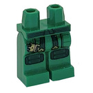 LEGO Vert Lloyd Scuba Jambes (3815)