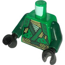 LEGO Groen Lloyd Torso (973 / 76382)