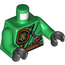 LEGO Vert Lloyd avec Zukin Robes Minifig Torse (973 / 76382)