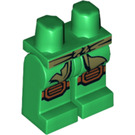 LEGO Grün Lloyd mit Zukin Robes Minifigure Hüften und Beine (3815 / 19362)