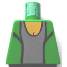 LEGO Green Mary Jane with Green Jacket Torso without Arms (973)