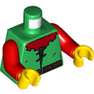 LEGO Groen Minifig Torso (973 / 76382)