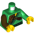LEGO Vert Minifig Torse (973 / 76382)