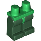 LEGO Grün Minifigure Hüften mit Dark Green Beine (3815 / 73200)