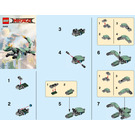 LEGO Green Ninja Mech Dragon 30428 Instruktioner