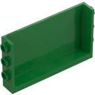 LEGO Groen Paneel 1 x 6 x 3 met noppen aan de zijkant (98280)