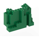 LEGO Grün Paneel 4 x 10 x 6 Felsen Rectangular (6082)