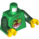 LEGO Green Peapod Costume Girl Minifig Torso (973 / 76382)