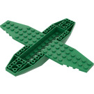 LEGO Green Plane Bottom 18 x 16 x 1 x 1 1/3 (35106)