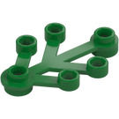 LEGO Groen Plant Bladeren 4 x 3 (2423)