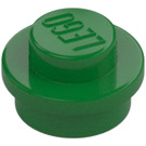 LEGO Groen Plaat 1 x 1 Rond (6141 / 30057)