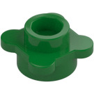 LEGO Groen Plaat 1 x 1 Rond met Bloem Bloemblaadjes (28573 / 33291)