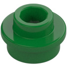 LEGO Verde Piastra 1 x 1 Rotondo con Bottoncino aperto (28626 / 85861)