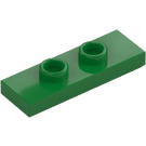 LEGO Verde Placa 1 x 3 con 2 Espigas (34103)