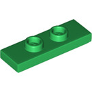 LEGO Vert assiette 1 x 3 avec 2 Goujons (34103)