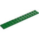 LEGO Groen Plaat 2 x 14 (91988)