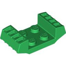LEGO Green Plate 2 x 2 with Raised Grilles (41862)