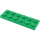 LEGO Green Plate 2 x 6 (3795)
