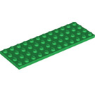LEGO Green Plate 4 x 12 (3029)